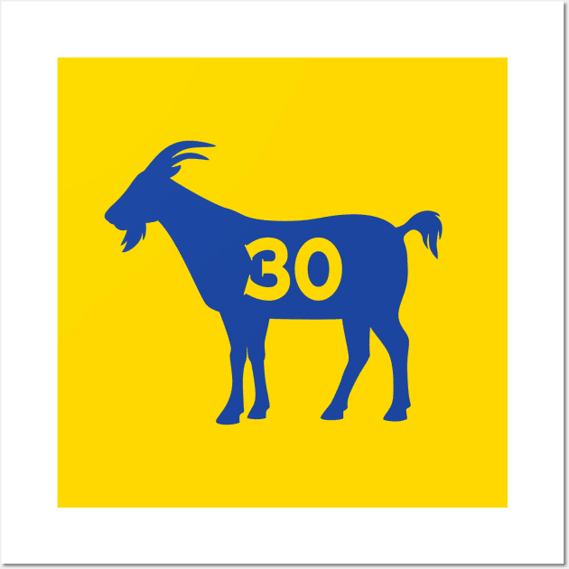 GS GOAT - 30 - Yellow Wall Art by KFig21